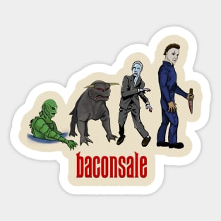 Horror Movie Training Sticker